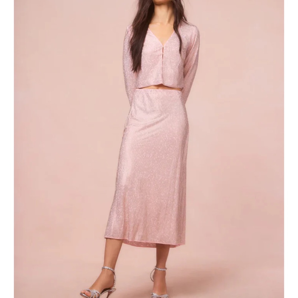 LoveShackFancy Samaria Skirt